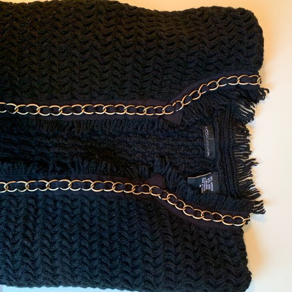 Black fringe sweater - Picture 5 of 8